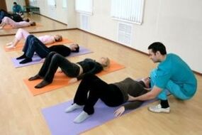 Osteokondroz tedavisinde bir yöntem olarak egzersiz terapisi